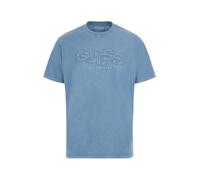 GUESS T-shirt Eco à manches courtes pour homme, Bleu honnête multi, Medium