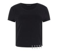 Guess - T-shirt Elisabette - Femme - Tops - Noir - Taille: 36 FR