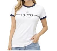 GUESS T-shirt femme Mila White ES26GU53 V6GI08K2975 G011, Blanc, X-Large