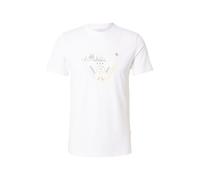 Guess T-shirt Triangle HD Blanc Taille L