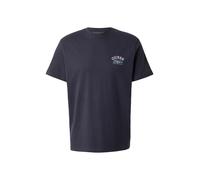 GUESS T-Shirt 'LEMON CIRCLE' bleu clair / bleu foncé / citron / blanc, Taille M