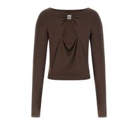 GUESS T-shirt 'MILENA' brun foncé, Taille L