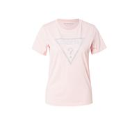 GUESS T-shirt rose / argent / blanc, Taille XS