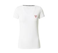 Guess T-shirt Mini Triangle blanc Femme XS