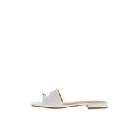 Guess - Tablita Slide Sandal - Femme - Chaussures - Blanc - Taille: 36 EU