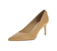 Guess - Talons en cuir à bout pointu - Femme - Chaussures - Beige - Taille: 40 EU