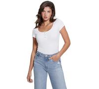 Guess Tee Shirt Jeans karlee Jewel BTN g011 Pure White L