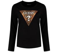 GUESS Tee Shirt Manches Longues Jeans Leo jblk Jet Black a996 L