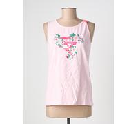 guess tee-shirts et débardeurs fille de couleur rose 14 A