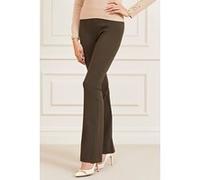 GUESS The New Chloe Pant Olive Branch Taille: M | Évasés pantalons Outlet | Femme | Vert
