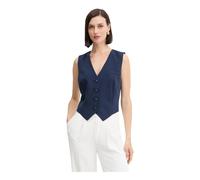 Guess - Theoline Perfect Vest - Femme - Vestes - Bleu - Taille: 36 FR