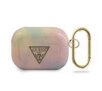 Guess Tie Dye Collection Silicon Cover Box pour Apple Airpods Pro rose Housse de protection Case