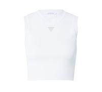 GUESS Tops en tricot 'Alexia' argent / blanc, Taille S