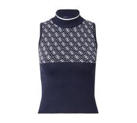 GUESS Tops en tricot 'Lise' bleu marine / blanc, Taille M