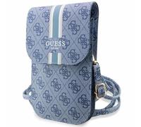 Sacoche bandoulière Modèle Stripe 4G Guess Bleu Bleu