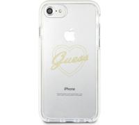 Guess TPU antichoc cœur dos cas - adapté pour Apple iPhone 6/6S/7/8 (4.7") - Or