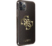 Guess TPU Big 4G Full Glitter Case pour iPhone 13 Pro Gold