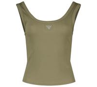 GUESS Triangle Bling Rib Sleeveless T-Shirt M