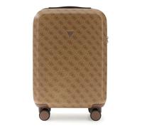 GUESS Trolley Latona 18 in 8-Wheeler Latte Logo Marron Clair 53cm
