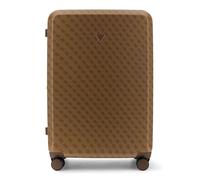 GUESS Trolley Latona 28 in 8-Wheeler Exp Latte Logo Marron Clair 76cm