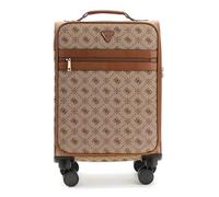 GUESS Trolley Melinda Logo 18 in 8-Wheeler Latte Logo Marron Clair 45cm
