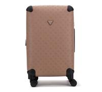 Guess Wilder 4 roulettes Trolley 64 cm avec soufflet d'extension brun