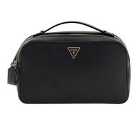GUESS Trousse de Toilette Double Zip Beauty Case Black Noir