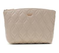 GUESS Trousse de Toilette Maxine Top Zip Cosmetic Bag Light Taupe