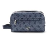 GUESS Trousse de Toilette Milano Necessaire Blue Denim Bleu