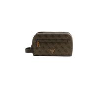 GUESS Trousse de Toilette Milano Necessaire Coffee Brun