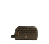 GUESS Trousse de Toilette Milano Necessaire Coffee Brun