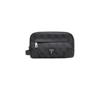 GUESS Trousse de Toilette Milano Small Necessaire Black/Antracite Gris foncé