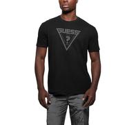 Guess Tshirt MC 100% Coton Logo Triangle Jeans - Homme