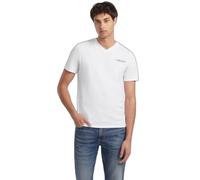 GUESS TShirt MC col V coton logo jeans.