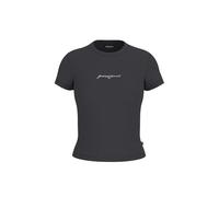 Guess T-shirt femme G Triangle – coton noir – taille S