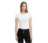 GUESS Tshirt MC Coton Strass Jeans