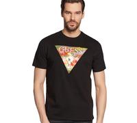 Guess Tshirt Slim Logo Triangle Fantaisie Jeans - Homme