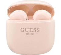 Guess GUTWST26PSP TWS Casque Bluetooth + Station d'accueil Rose Classic EST Logo