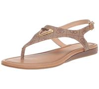 GUESS Sandales Unali pour femme, Beige 210, 40 EU