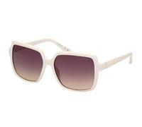 Guess, unisex, Accessoires, Beige, Taille: 57 MM Lunettes de soleil élégantes pour tenues stylées