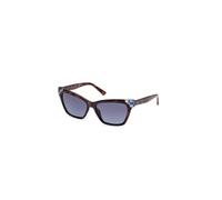 Guess, unisex, Accessoires, Brun, Taille: 57 MM Lunettes de Soleil Havana