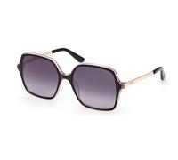 Guess, unisex, Accessoires, Violet, Taille: 57 MM Lunettes de soleil carrées Ellianna