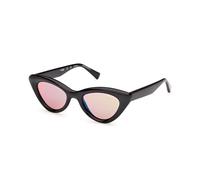 Guess Unisex Guess GU00137 01U Lunettes de soleil Injecté Noir Bordeaux Cat Eye Normale