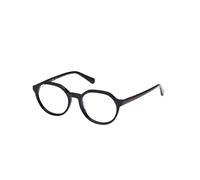 Guess Unisex Guess GU50166 001 Montures optiques Acétate Noir Ronde Normale