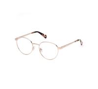 Guess Unisex Guess GU5221 028 Montures optiques Métal Or Ronde Normale