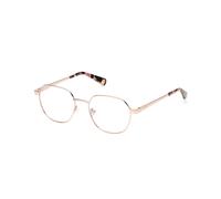 Guess Unisex Guess GU5222 028 Montures optiques Métal Or Ronde Normale