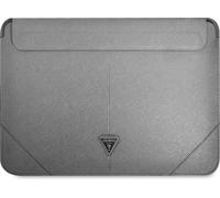 Guess Uptown Triangle sacoche pour ordinateur portable/tablette jusqu'à 16" avec logo, argenté