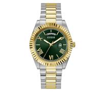 Guess US Montre analogique Bicolore et Verte pour Homme