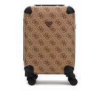 GUESS Valise brun clair marron pour femme - 18 In 8-Wheeler S Latte Logo / Brown 301555