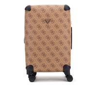 GUESS Valise brun clair marron pour femme - 22 In 8-Wheeler M Latte Logo / Brown 318174